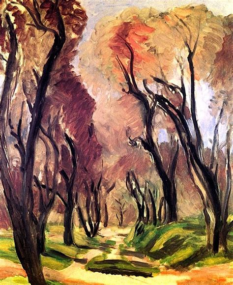 Henri Matisse Lane Of Olive Trees 1919 Rmuseum