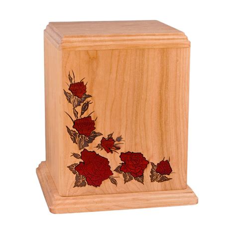 Our selection of wood cremation urns include: Wood Cremation Urn (Wooden Urns) - Cherry Roses | eBay