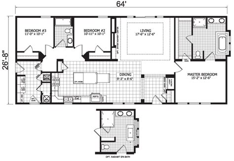 Good Single Wide Fleetwood Mobile Home Floor Plans Memorable New