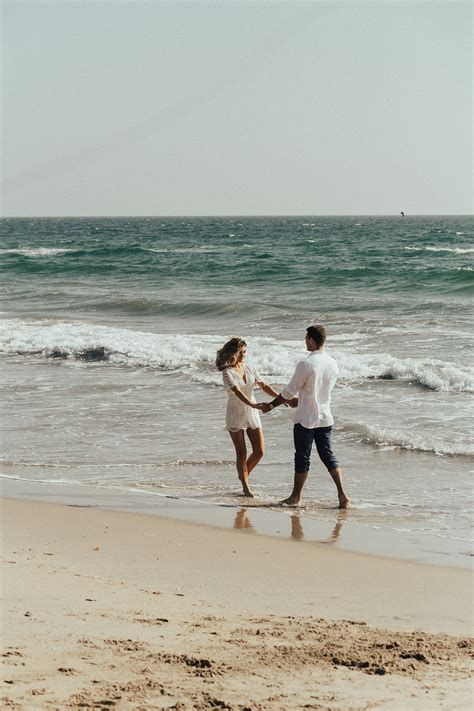 Whitney X Matt Huntington Beach Engagements — Rachel Wakefield