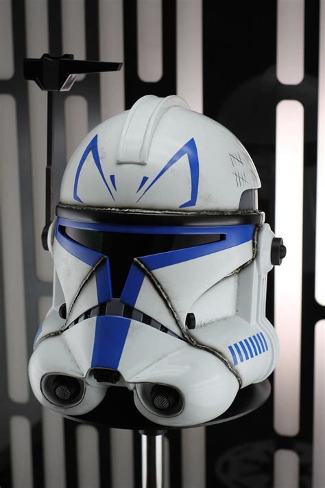 Star Wars Clone Trooper Phase 2 Captain Rex Realistic Helmet Etsy