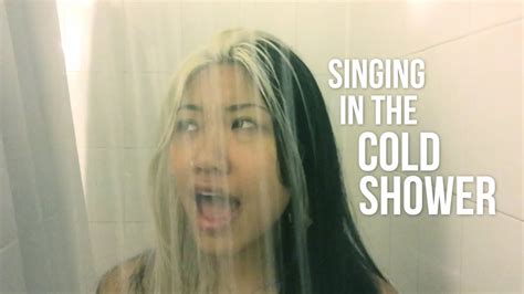 cold shower therapy update singing in the cold shower youtube
