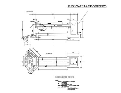 Concrete Culvert Constructive Cad Drawing Details Dwg File Cadbull