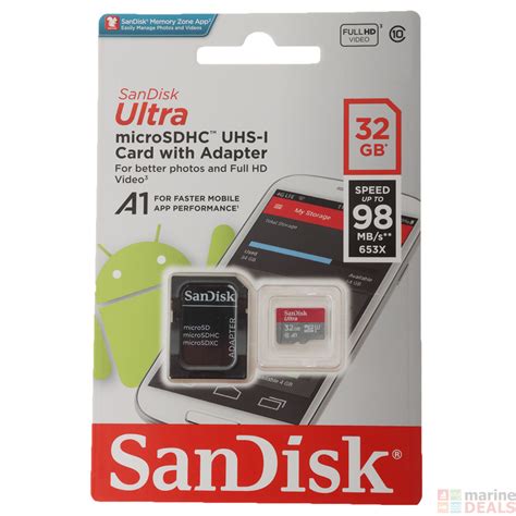 Buy Sandisk Ultra Microsdhc Card Uhs I 32gb Online At Marine Nz