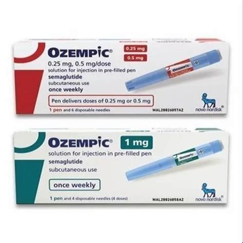 Ozempic Semaglutide Mg Injection Pre Filled Pen At Rs Piece Hot My