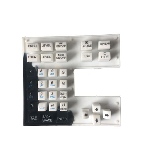 Custom Made Silicone Button Rubber Keypad Cover Digital Keypad With
