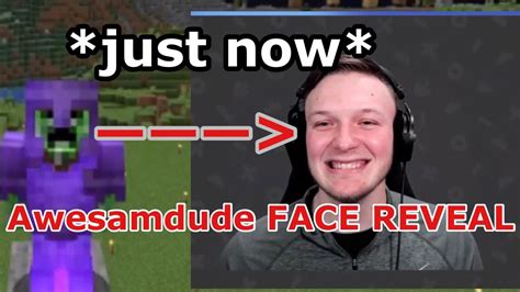 Awesamdude Face Reveals Dream Smp Member Youtube