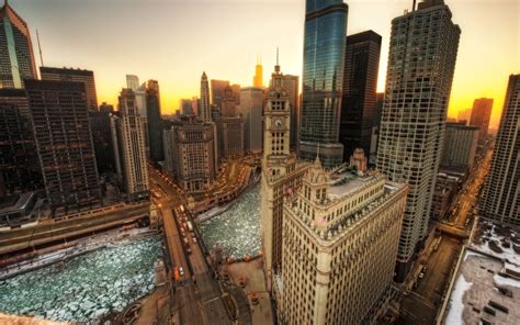 Cityscape Chicago Usa Hd Wallpapers Desktop And Mobile Images And Photos