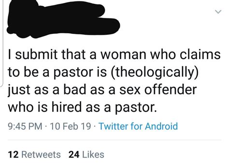 Female Pastors Are Just As Bad As Sex Offenders Insanepeoplefacebook