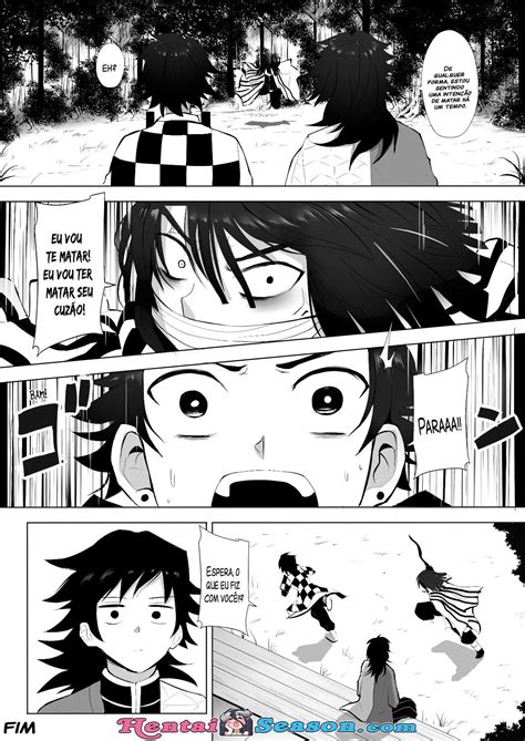 Kimetsu No Yaiba Hentai Mitsuri Kanroji Ensinando Tanjiro Kimetsu No