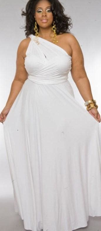 All White Dresses For Plus Size Women Pluslook Eu Collection