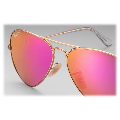 Ray Ban Rb3025 1121q Original Aviator Flash Lenses Oro Lente