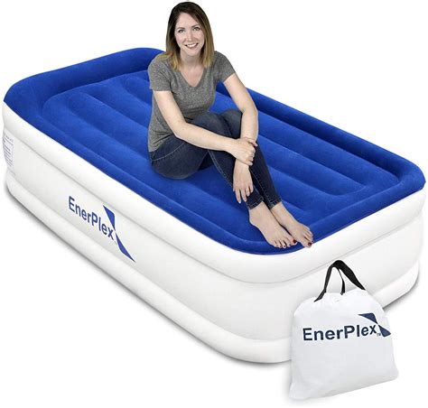 Buy Enerplex Luxury 15 Inch Double High Twin Air Mattress With Built In