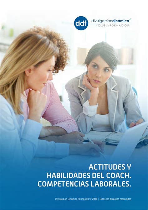 Pdf Actitudes Y Habilidades Del Coach Competencias · Divulgación