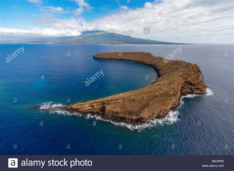 Molokini Maui Hawaii Stock Photo Alamy