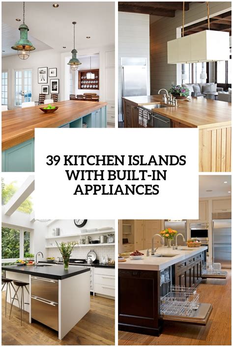 Lg appliances are built around the way you live. 39 Smart Kitchen Islands With Built-In Appliances - DigsDigs