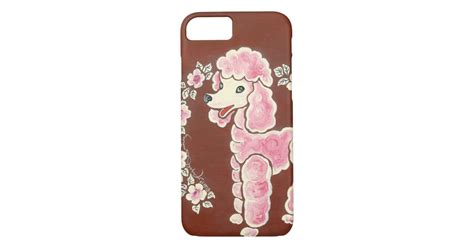 Cute Girly Pink Poodle Dog Case Mate Iphone Case Zazzle