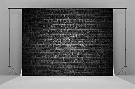 7x5ft 210x150cm Black Brick Wall Photography Backdrops For Portrait