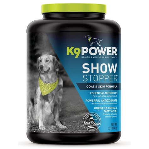 With 416 calories/cup, it's also a fairly dense food (though still about 25% less so than bully max). K9 Power - Show Stopper Dog Coat and Skin Formula * Check ...