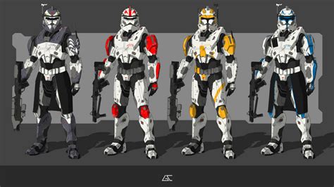 Spartan Iiis Alpha Company Clones By Gc Conceptart On Deviantart