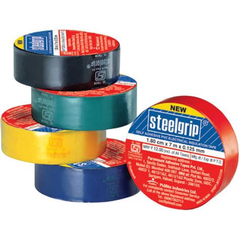 Buy Pidilite Steelgrip Self Adhesive Multi Colour Pvc Electrical Insulation Tape 65m Pack Of