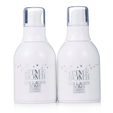 Lulus Time Bomb Limited Edition Collagen Bomb 30ml Duo Qvc Uk