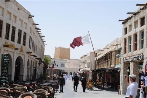 سوق واقف في الدوحة قطر سائح