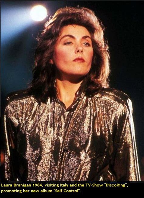 Laura Branigan 1984 Visiting Italy And The Tv Show Discoring