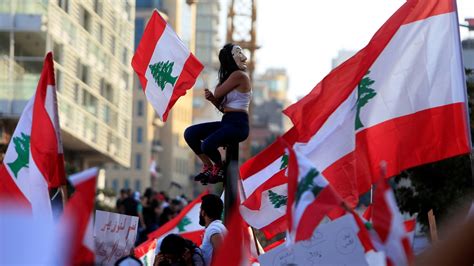 The People Are One Lebanese Unite Against Political Elite News