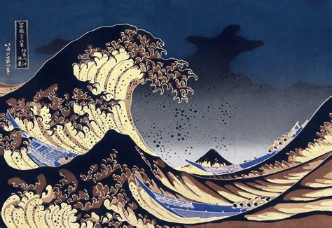 Japanese Waves Wallpapers Wallpaper Cave