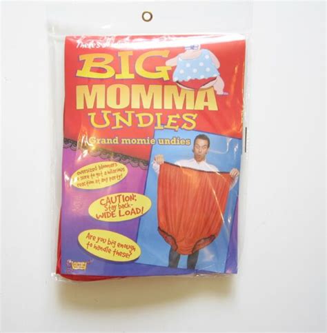 Big Momma Undies Granny Panties Or Big Man Undies Underwear Gag T