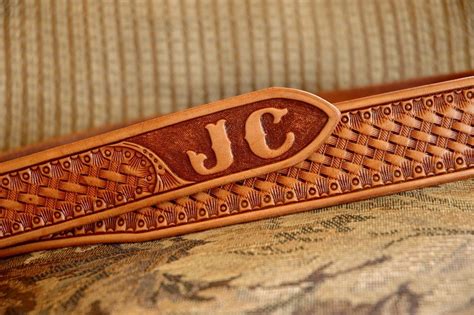 Leather Belt Carving Patterns If You Did Not Specify The Initials