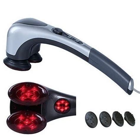 Visiono Plastic Double Head Heating Massagers For Full Body Massager For Improve Circulation