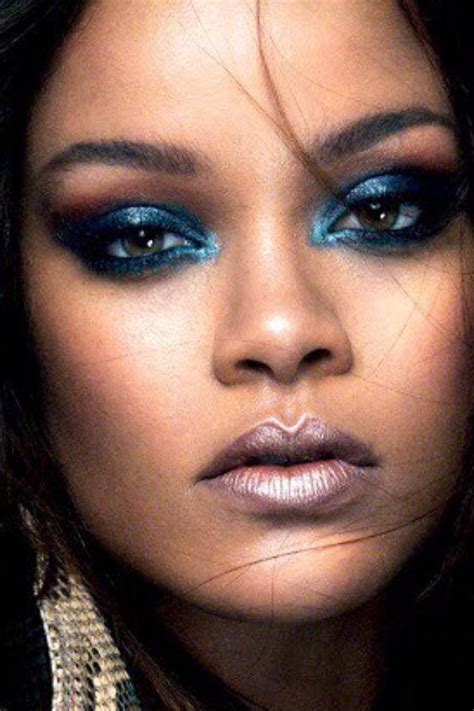 Pin By Muse By Marie On Pisces Rihanna Makeup Celebrity Makeup Looks