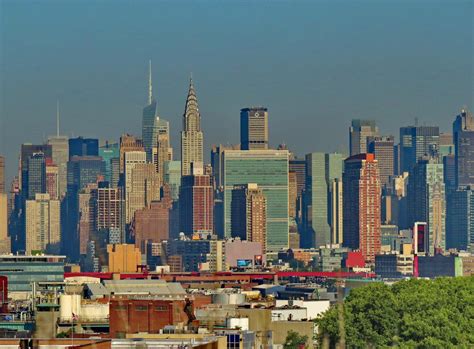 New York City Skyline From Queens From La Guardia Airport Flickr