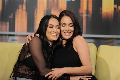 Nikki Bella And Brie Bella Appeared On Good Day New York Fox 5 In Nyc