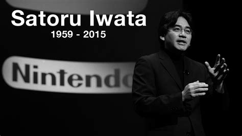 Satoru Iwata Tribute 1959 2015 Youtube