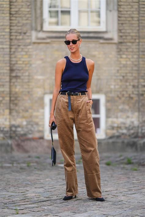 Corduroy Pant Outfits 6 Stylish Ways To Wear Them Who What Wear Uk