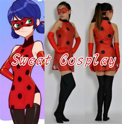 New High Quality Custom Made Miraculous Ladybug Costume Qipao Style