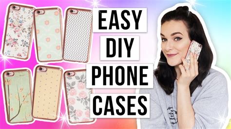 Super Cheap And Easy Diy Phone Cases Ohhitsonlyalice Youtube