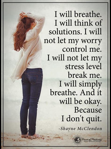 Quotes About Life Stress Inspiration