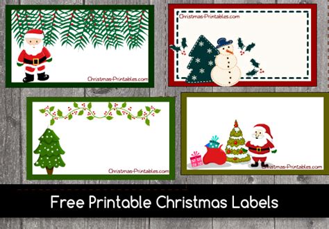 Santa elk christmas sticker wall sticker xmas candy seal labels new year decor. Free Printable Christmas Labels