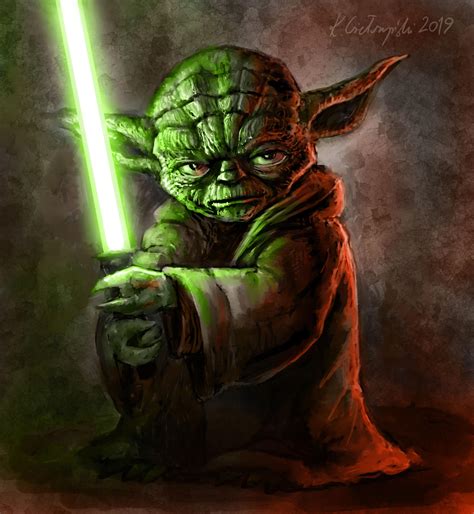 Master Yoda By Gielczynski On Deviantart