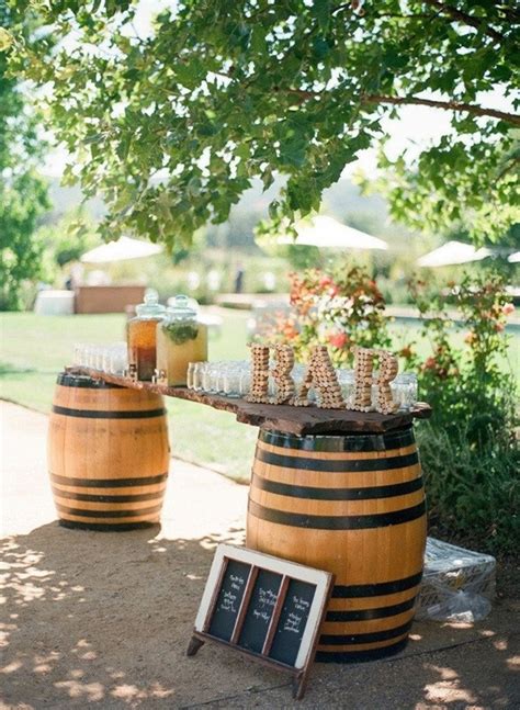 Country Wedding Ideas 20 Ways To Use Wine Barrels