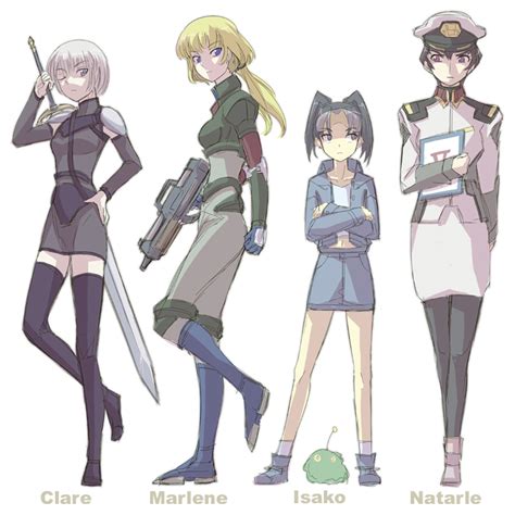 Rsk Natarle Badgiruel Claymore Series Gundam Gundam Seed Tagme S Claymore Sword