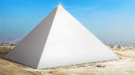 What Did The Ancient Egyptian Pyramids Look Like When They Were Built