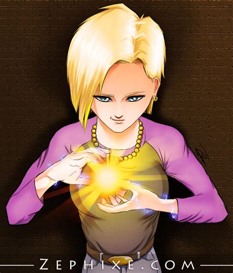 Dragon Ball Super Android 18 By Zephixe1 On Deviantart