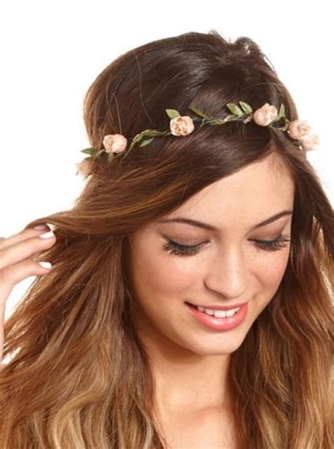 Flower Headband Bridesmaid Hair Flowers Haute Hair Flowers In Hair