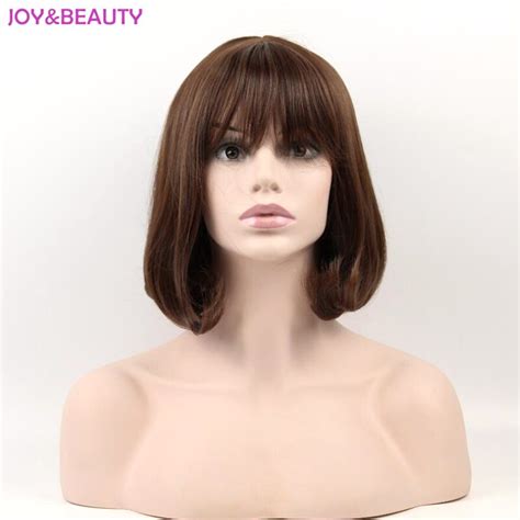 Joyandbeauty Hair Women Bob Short Wave Wig Synthetic Hair High