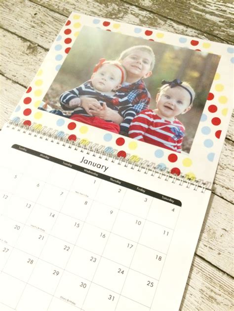 Last Minute T Idea Personalized Photo Calendars From Walgreens